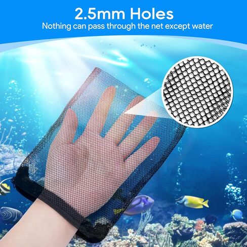 20PCS Aquarium Filter Media Bags for Aquarium with Zipper, Fine Mesh Bag Reusable Strong Polyester for Activated Carbon, Bio Filter Balls, Ceramic Rings, Filter Stones White 7.8" x 5.9" in Saudi Arabia