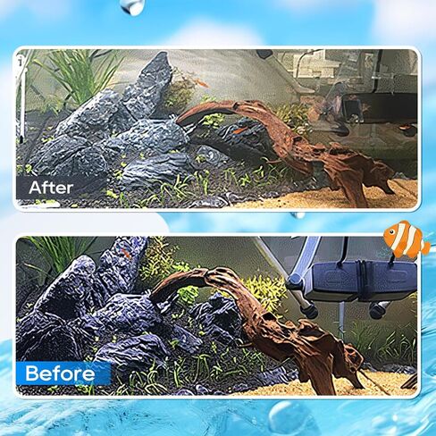 20PCS Aquarium Filter Media Bags for Aquarium with Zipper, Fine Mesh Bag Reusable Strong Polyester for Activated Carbon, Bio Filter Balls, Ceramic Rings, Filter Stones White 7.8" x 5.9" in Saudi Arabia