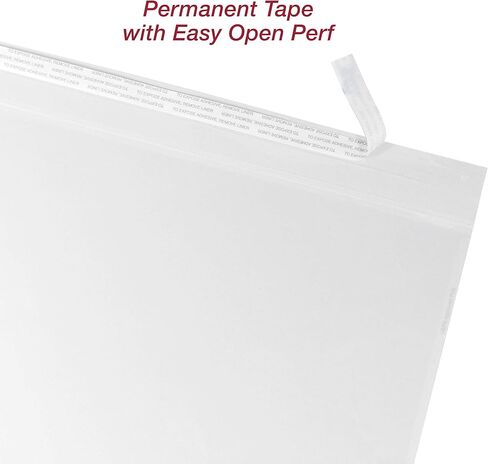 Envelope Crystal Clear Booklet Style 6" x 9", Permanent Tape (5.5″ x 8.5″ Insert Size) Holds Booklets, Catalogs and Brochures. - Box of 500 in Kuwait