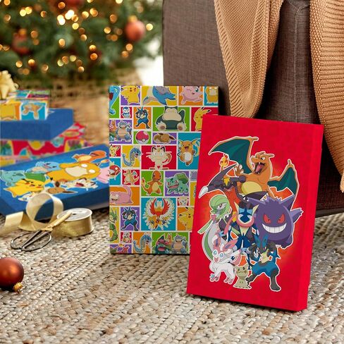 Hallmark Pokémon Gift Bag Bundle (9" Medium PokéBall and 15" Extra Large Pikachu) for Kids, Birthdays, Christmas, Valentine's Day, Halloween in Saudi Arabia
