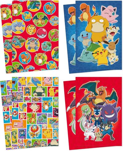 Hallmark Pokémon Gift Bag Bundle (9" Medium PokéBall and 15" Extra Large Pikachu) for Kids, Birthdays, Christmas, Valentine's Day, Halloween in Saudi Arabia