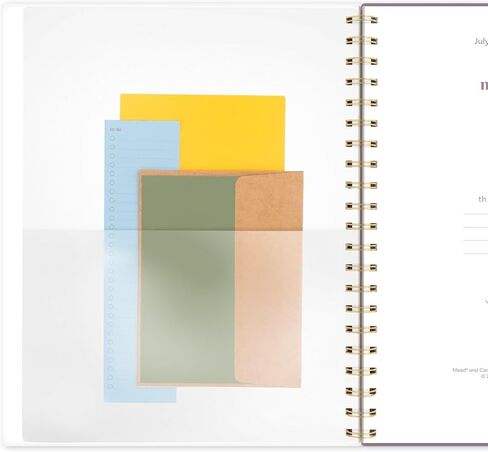 Cambridge Planner 2025-2026 Academic, Weekly & Monthly, 8-1/2" x 11", Large, Monthly Tabs, Flexible Cover, Aqueous (1738-905A) in Kuwait