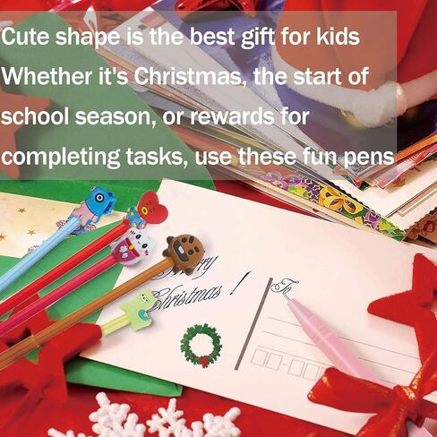36 Pcs Cute Cartoon Gel Ink Pens, Kawaii Pens for Kids, Bulk Fun Pens, Random Animal Writing Pens for Birthday Present Prize Student Gift Cute School Supplies in Kuwait