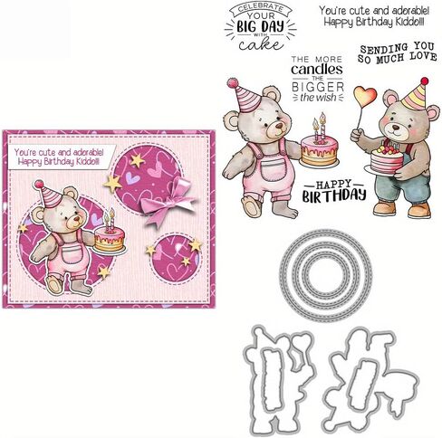 LZBRDY Cartoon Hedgehog Silicone Stamps for DIY Scrapbooking, Card Making, Paper Crafts, and Album Decor, Thank You & Friendship Sentiments in Kuwait