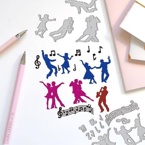 6 Styles Dandelion Fairy Cutting Dies Card Making Fairy Die Cut Carbon Steel Die Cuts Stencils Card Scrapbooking Embossing Template for DIY Paper Craft Albums Birthday Wedding Gift Decor in Saudi Arabia