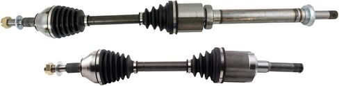 TRQ Front CV Axle Shaft Assembly Set Compatible with 15-18 Edge 16-18 MKX in Saudi Arabia