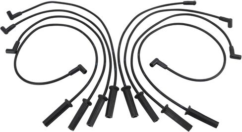 TRQ Ignition Engine Spark Plug Wire Kit Set Direct fit for Ford E150 E250 F150 F250 5.8L in Saudi Arabia