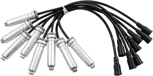 TRQ Ignition Engine Spark Plug Wire Kit Set Direct fit for Ford E150 E250 F150 F250 5.8L in Saudi Arabia