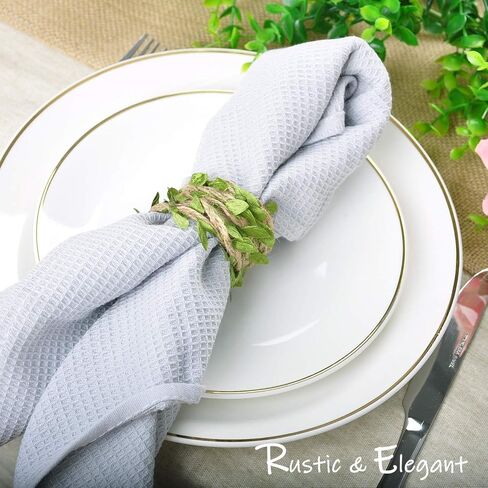 Naidiler 32 ft frlap leaf Ribbon Twine للحرف اليدوية لـ Safari ، Jungle ، Fairy Party ، Woodland Baby Shower ، Enchanted Forest Decorations Vines Decor in Kuwait