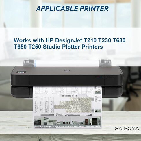 713 Printhead (3ED58A) Replacement for HP 713 Printhead Kit Work for DesignJet T210 T230 T630 T650 T250 Studio Plotter Printer Head,Black Upgraded Chip, High Yield 50000+ in Saudi Arabia