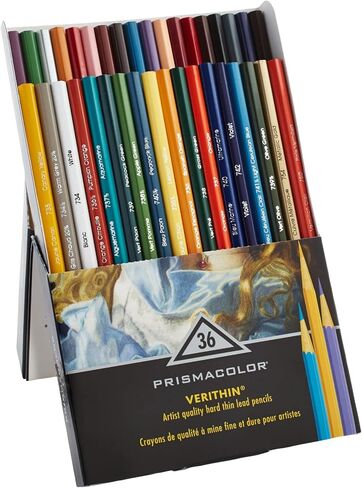 Prismacolor Premier Verithin Colored Pencils, Adult Coloring, 36 Pack in Kuwait