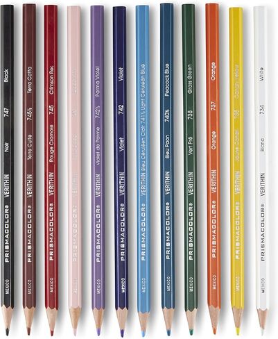 Prismacolor Premier Verithin Colored Pencils, Adult Coloring, 36 Pack in Kuwait