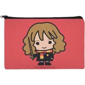 Harry Potter Cute Chibi Hermione Character Pencil Pen Organizer Zipper Pouch Case