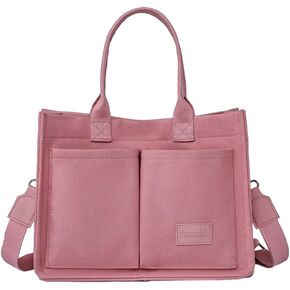 Trendy Suede Crescent Shoulder Bag Women Tote Bag Satchels Crossbody Purse Top-handle Travel College Work Tote Handbag
