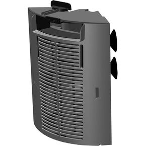 Danner Manufacturing, Inc., Supreme EZ Clean Single Internal Filter for Freshwater or Saltwater Aquariums with Top Loading Cartridge Design, 01155 Black