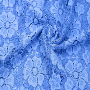Texco Inc 58/60" Wide Nylon Spandex Stretch Catherine Pattern Vintage Lace Fabric by The Yard-for Apparel, Fashion, Crafts, Accessories, Decorations, Wedding, and DIY, Natural 2 Yards
