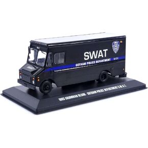 Greenlight 1993 Grumman Olson Van Black Gotham Police Department S.W.A.T. 1/43 Diecast Model Car