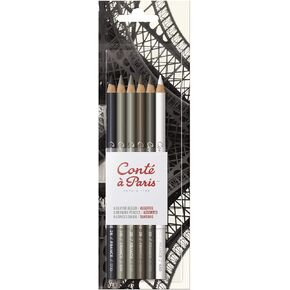 Conté à Paris 12 Count Assorted Graphite Pencil Drawing Set