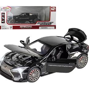 Toy Cars Compatible for Lexus Lc500 Car Toys with Light and Sound Diecast Metal Collectible Model Cars for 3+ Year Old Boys Pull Back Car Gift Toys for Kids Ages 3-8(Silver)