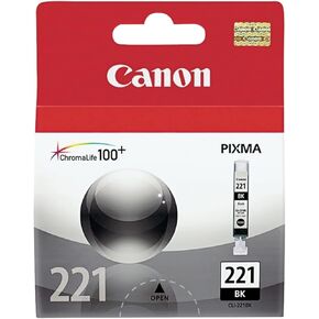 Canon CLI-221 Black Ink Tank Compatible to MP980, MP560, MP620, MP640, MP990, MX860, MX870, iP4600, iP3600, iP4700