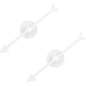 2Pcs Spinner Game Engaging Board Arrow Set.Home and School Party Spinners; Plastic Craft with Suction Cup Board Games