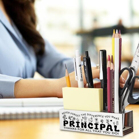 llxxeyopqdxz School Social Worker Gifts, Thank You Appreciation Gifts for School Social Worker, Birthday Retirement Gifts for School Social Worker, Modern Stainless Steel Pen Holder for Desk YP421 in Kuwait