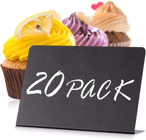 30 Pack Mini Chalkboard Signs 3x4 for Food - Buffet - Tables - Small Chalkboard Sign - Mini Chalkboard Signs for Food - Table Chalkboard Signs - Mini Blackboard Signs for Food Buffet - Food Cards in Saudi Arabia