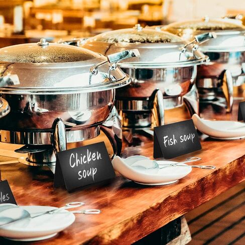 30 Pack Mini Chalkboard Signs 3x4 for Food - Buffet - Tables - Small Chalkboard Sign - Mini Chalkboard Signs for Food - Table Chalkboard Signs - Mini Blackboard Signs for Food Buffet - Food Cards in Saudi Arabia