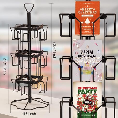 عرض بطاقة المعايدة Orless Stand Card Card Rack Display حامل بطاقة تحية عرض للبيع بالتجزئة أبيض in Kuwait