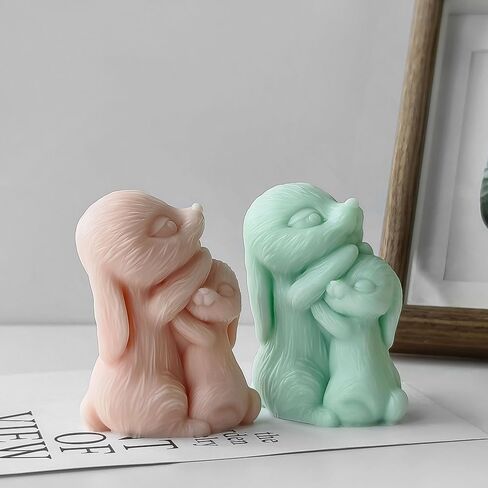 Bear Resin Mold Animal Jewelry Craft Supplies 3D Silicone Mold for Resin Casting Candle Making in Saudi Arabia
