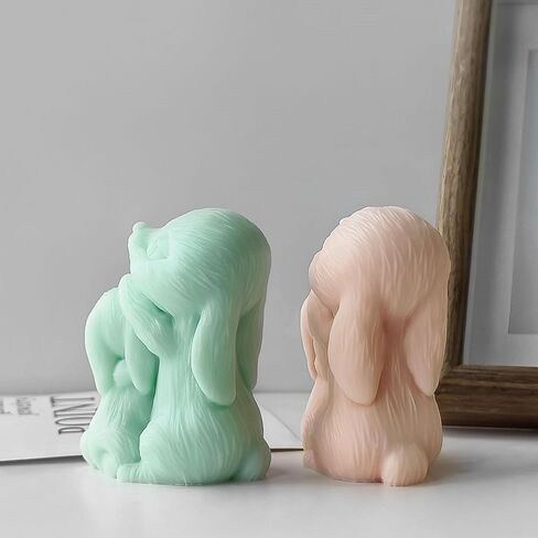 Bear Resin Mold Animal Jewelry Craft Supplies 3D Silicone Mold for Resin Casting Candle Making in Saudi Arabia