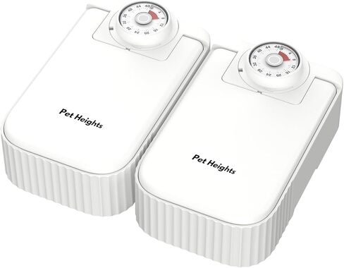 F22 2-Meal Automatic Pet Feeder for Cats and Small Dogs with Ice Pack in Saudi Arabia