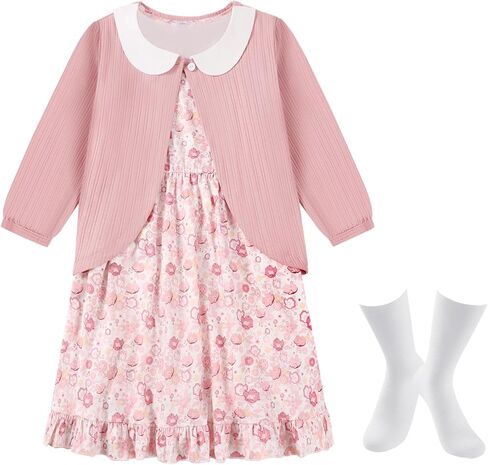 Weixinbuy Old Lady Costume for Kids Girls 100 Days of School Costume Granny Dress Halloween Accessories for Girl in Kuwait