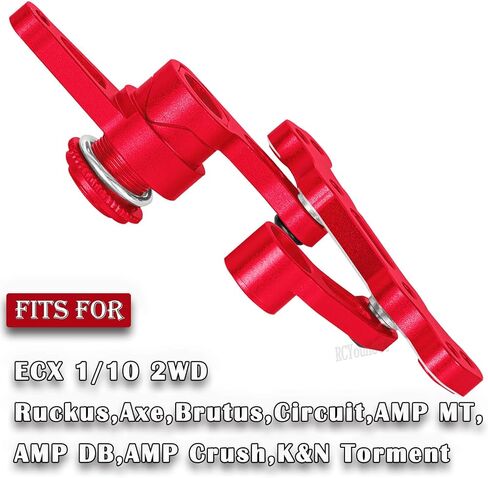 RC Steering Bellcranks Savo Saver Progrades Part for ECX 1/10 2WD Ruckus ، AX ، Brutus ، Circuit ، AMP MT ، AMP DB ، Amp Crush ، K&N Torment ، مجموعة السحب من الألومنيوم مع المحامل ، الأزرق البحري in Kuwait