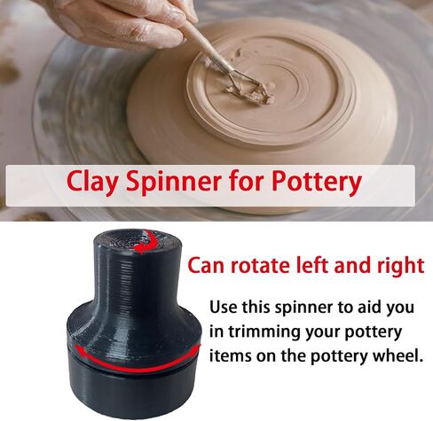 Spinsee 40mm clay تقليم أداة الدوران للفخار ، أدوات تقليم الفخار ، الدوار الطين للفخار ، الدوار الفخاري ، أدوات ولوازم الفخار in Kuwait