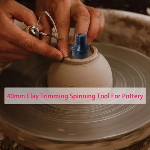 Spinsee 40mm clay تقليم أداة الدوران للفخار ، أدوات تقليم الفخار ، الدوار الطين للفخار ، الدوار الفخاري ، أدوات ولوازم الفخار in Kuwait