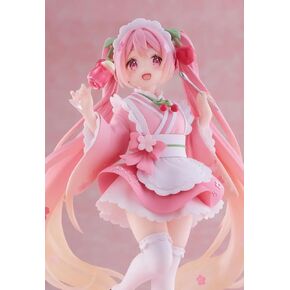 Taito-Sakura Miku Newley Written Figure (Japanese Cafe Ver.)