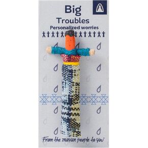 Worry Dolls from Guatemala - Personalized Worries - Handmade by Mayan artisans (Workaholic Worries)