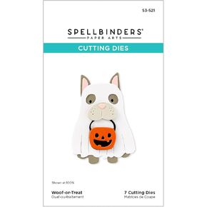 Spellbinders Woof-or-Treat Etched Dies