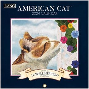 LANG American Cat™ 2025 Mini Wall Calendar (25991079235)