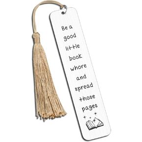 Book Marks for Reading Women, Funny Bookmarks for Women, Spicy Bookmark Gifts, Book Lovers Bookworm Bookish Gifts, Christmas Stocking Stuffers for Women, Book Club Gifts Booktok Accessories