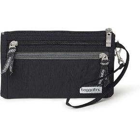Baggallini Unisex-Adult (Luggage only) RFID Currency Organizer Travel Wallet
