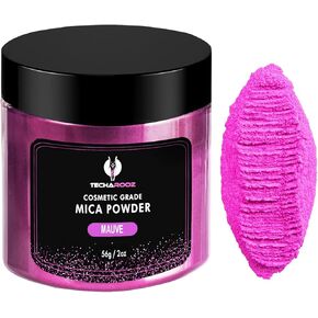 Blue Mica Powder for Epoxy Resin 56g / 2oz. Jar - TECHAROOZ 2 Tone Resin Dye Color Pigment Powder for Lip Gloss, Nails, Colorant for Slime Bath Bombs Soap Making & Polymer Clay