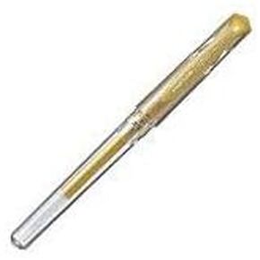Uni Ball Signo Gel Ink Pens -Medium Point 1.0mm-Gold Ink-value Set of 3(With our shop original description of goods)