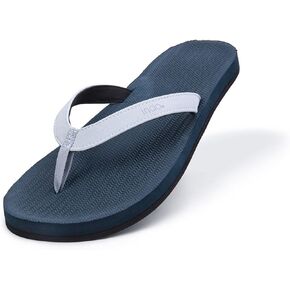 Indosole Women's ESSNTLS Vegan Flip Flops [Reused Tire Sole, Natural Rubber Arch Support, ENVRO Strap, Waterproof]