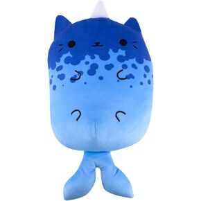Cats vs. Pickles - Jumbo - Narwhal - 8.6/'' Super Soft and Squishy Stuffed Bean-Filled Plushies - Great Toys for Kids Age 5-7. Collect These as Desk Pets, Fidget Toys, or Sensory Toys., Misc V1163