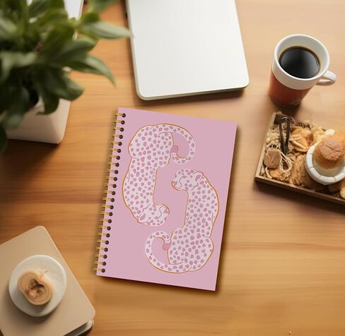 Dachshund Spiral Notebook Journal - Dachshund Gifts for Women, Coworkers, Scriped 5.5×8.3 Cute Notebook Spiral Bound with 164 Pages, College School Supplies in Kuwait