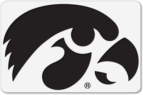Iowa Hawkeye Stencil Family in Saudi Arabia
