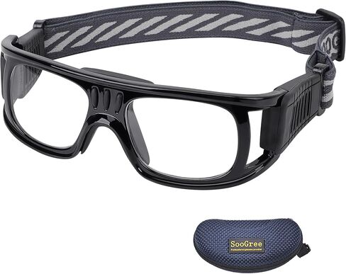 Sports Goggles Glasses Men Racquetball Basketball Football Eyewear Protective Glasses Shock Collision Lens Replaceable in Kuwait