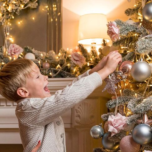 هدايا زينة عيد الميلاد للحفيدة - هدايا الحفيدة من الجدة - هدايا تذكارية لحفلات أعياد الميلاد والتخرج للحفيدة - زينة شجرة عيد الميلاد على شكل فراشة in Kuwait